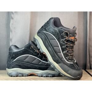 Harley Davidson Hiking Boots Mens 11 Black Flywheel Outdoor 81455